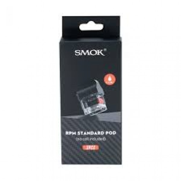 SMOK RPM Standard Replacement Pod 4.3/4.5ml (No Coil Included) - each